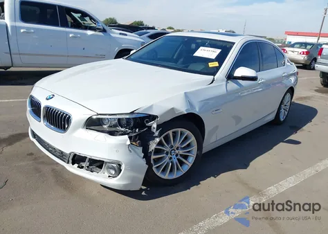 2014 BMW 5-Series из США, поврежденный, VIN WBA5A5C54ED512199